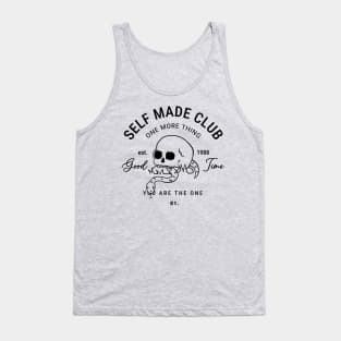 Skull Snake Lettering Tank Top